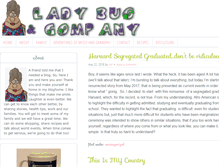 Tablet Screenshot of ladybugandco.com